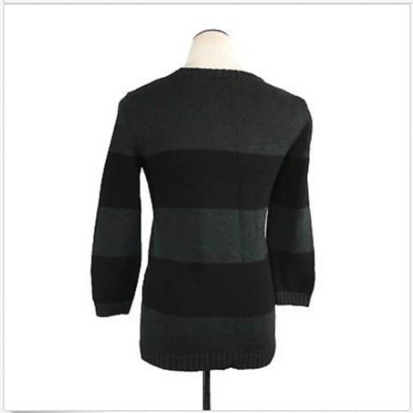 🌿Ann Taylor LOFT Embellish Pullover Sweater Gray - Picture 4 of 6